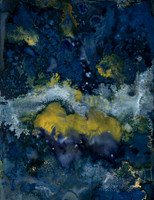 Unwashed Experimental Wet Cyanotype