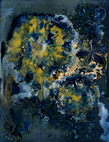 Unwashed Experimental Wet Cyanotype