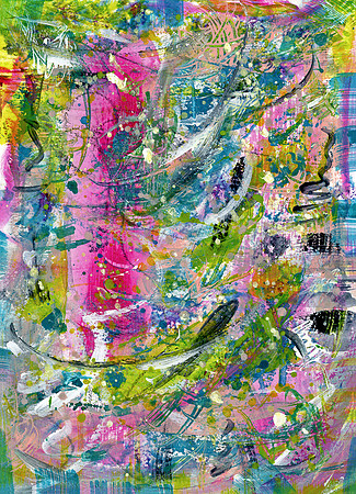Acrylic Paint on Paper