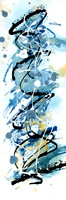 Cyanotype & Ink on Paper