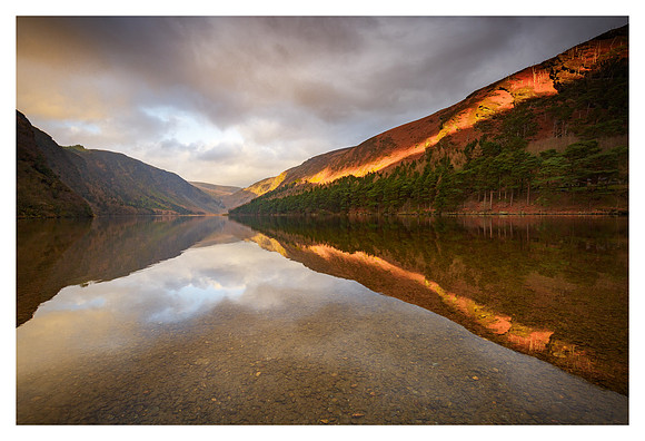 Wicklow - Glendalough Upper Lake Sunrise