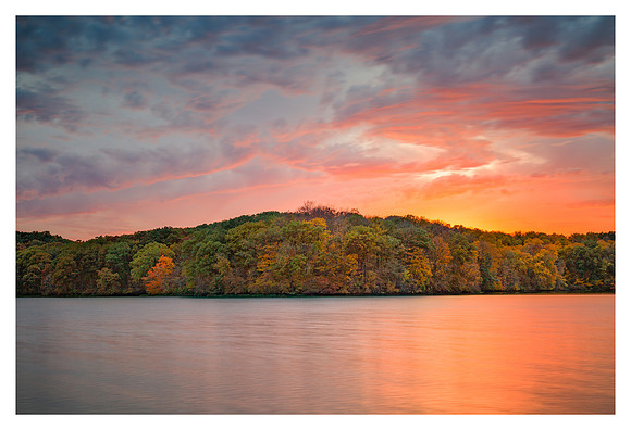Autumn Glory at Lake Geode